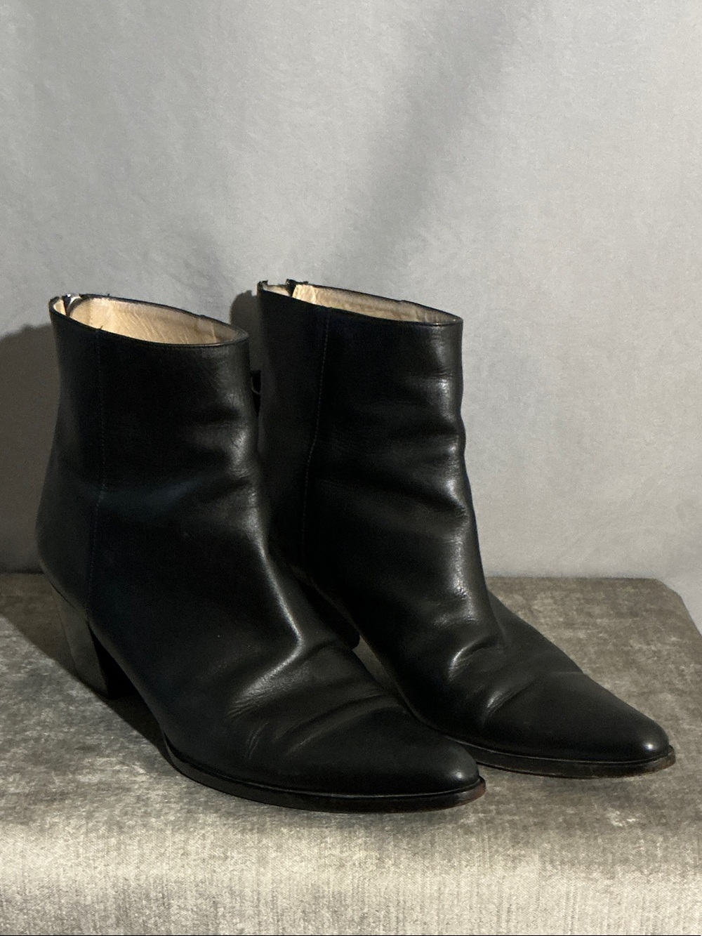 Michael Kors Leather Ankle Boots